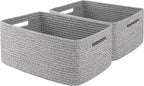 OIAHOMY Storage Basket for Shelves, Closet Cube Storage Bins Baskets for by MasterofSpaceOptimization
