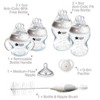 Tommee Tippee Natural Start Baby's First Bottle and Pacifier 8 Piece Set - Image 2