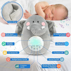 Bubzi Co Sound Machine, Portable Elephant Soother & Night Light Projector - Image 4