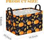 Rectangle Golden Pumpkin Gift Storage Home Shelf Storage Basket Organizer Box - Image 7
