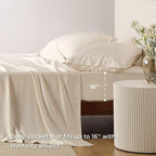 Bedsure King Size Sheets Set, Cooling Sheets - Image 4