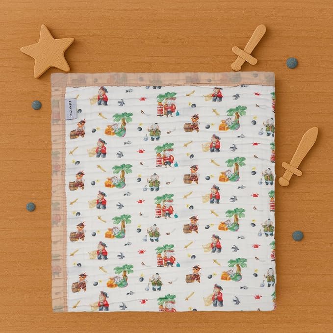 Organic Cotton Muslin Baby Blanket - Image 2