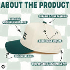 Funky Junque Premium Kids Trucker Hat Vintage Snapback Baseball Cap - Image 4