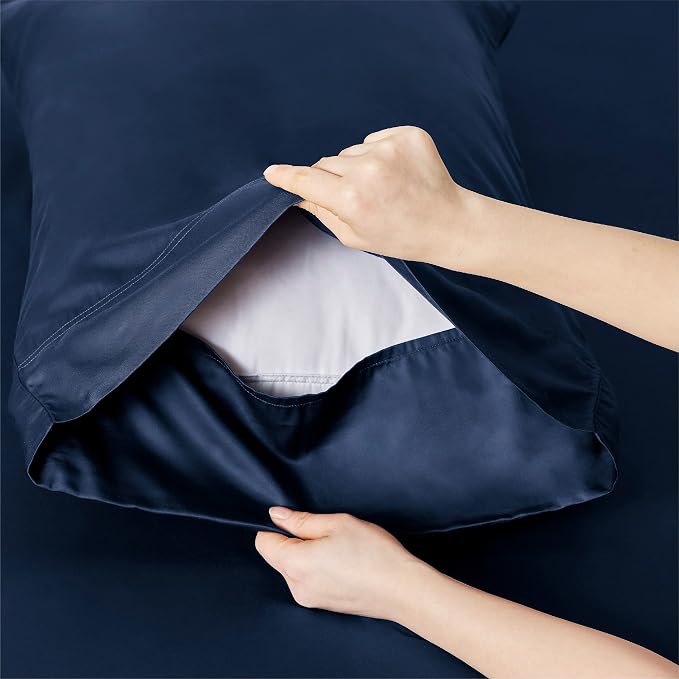 Bedsure California King Sheet Sets, Cooling Sheets - Image 5