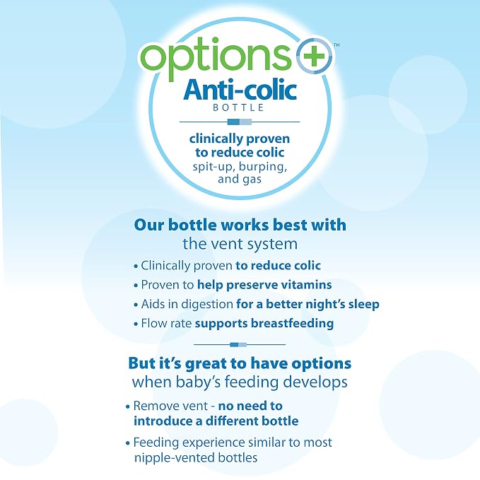 Dr. Brown’s Anti-Colic Options+ Wide-Neck Sippy Bottle Starter Kit, - Image 3