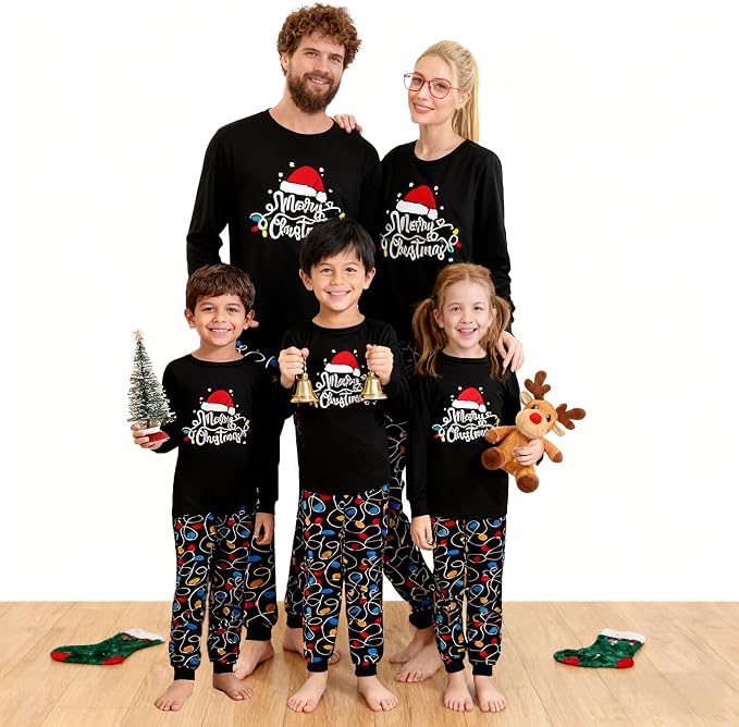 Awoscut Family Christmas Pajamas Matching Pajamas - Image 4