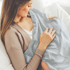 Muslin Swaddle Blankets for Newborn, 3 Pack Breathable Soft Receiving Blanket - Image 4