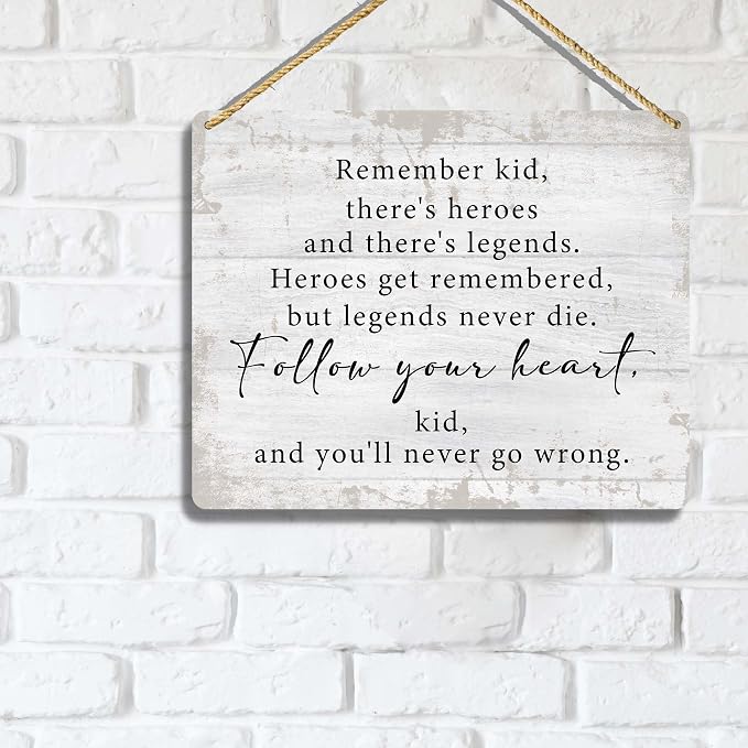 The Sandlot Legends Never Die Boy Nursery Decor, Wooden Hanging Plaque Wall Sign - Image 4
