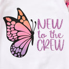 GRNSHTS Newborn Baby Girl Romper Infant Letter Print Jumpsuit Floral - Image 4