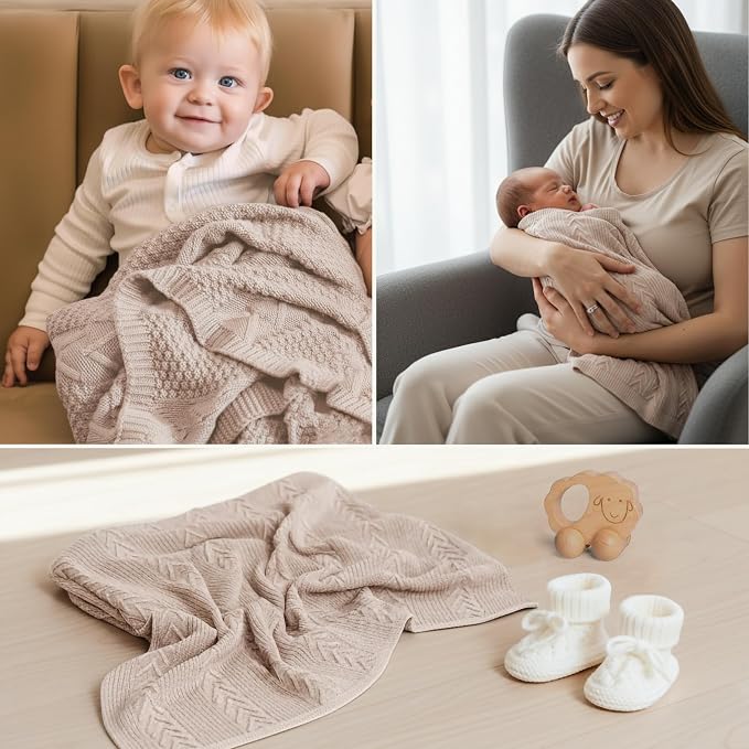 Organic Cotton Baby Blanket - Image 9