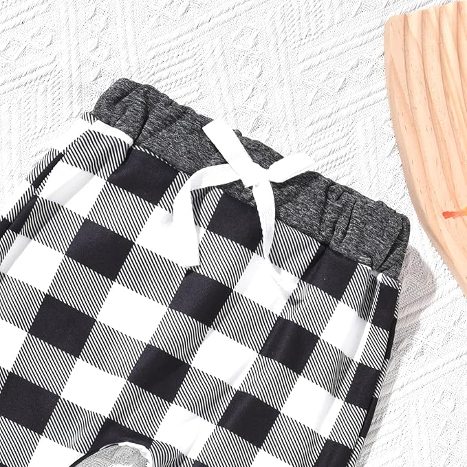 Aalizzwell Newborn Infant Baby Boys Fall Winter Outfit - Image 4
