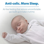 Dr. Brown's Natural Flow Anti-Colic Options+ Narrow Baby Bottle, 8 oz/250 mL - Image 2