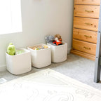 NaturalCozy 13 Inch Cube Storage Bins Cotton Rope Woven Baskets - Image 5