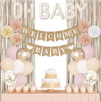 Ouddy Party Champagne Gold Boho Baby Shower Decorations - Image 2