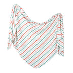 Copper Pearl Large Premium Knit Baby Swaddle Receiving Blanket Tinsel by CopperPearl