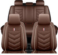 Leather Car Seat Covers Fit for LR Range Rover Sport 2023-2025, 5 Seater by TENDER+GLOW