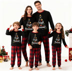Awoscut Christmas Family Matching Pajamas Christmas Pjs Holiday Nightwear - Image 3