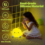 Tennis Nursery Night Light, LED Squishy Silicone Lamp, 2 Levels Dimmable - Image 5