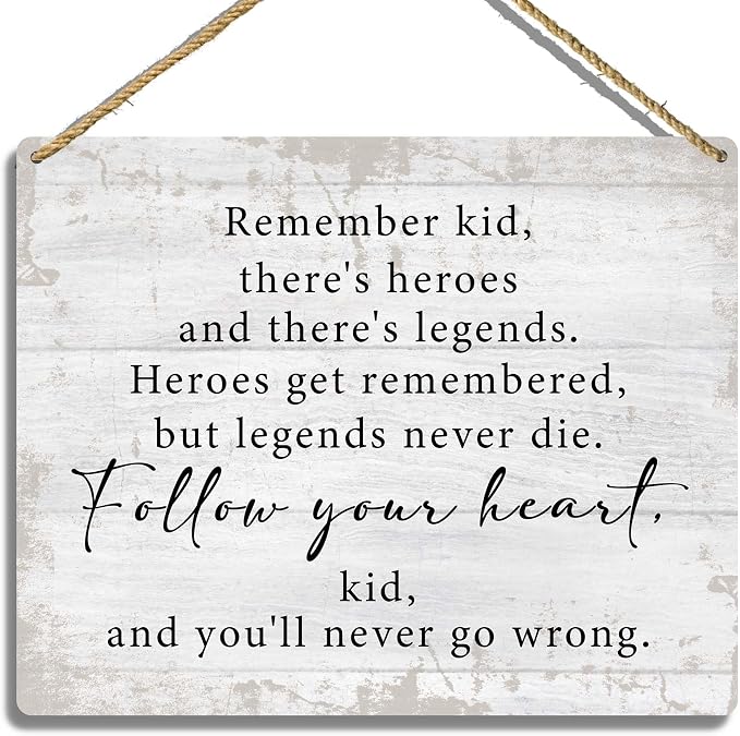 The Sandlot Legends Never Die Boy Nursery Decor, Wooden Hanging Plaque Wall Sign by sahjzk