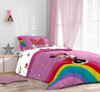 Sunny Side Up Disney Minnie Mouse Twin Comforter Set â€“ 5 Piece Kids Bedding - Image 7
