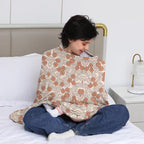 Multi-use Nursing Cover for Breastfeeding, 360°Full Coverage Nursing Poncho - Image 6