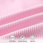 YOUNGER TREE Infant Baby Girls Swimsuit Long Sleeve Swimsuits One Piece - Image 5