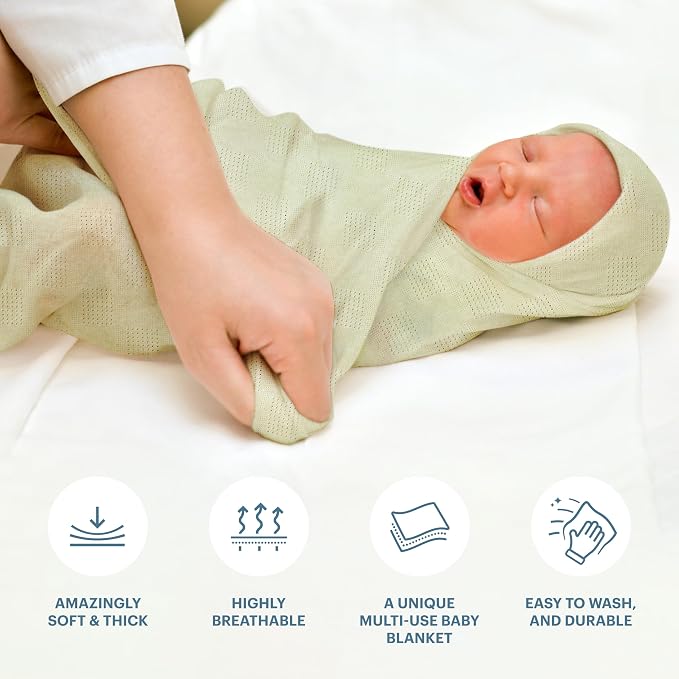Baby Bright Swaddle Blanket - Image 2