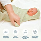 Baby Bright Swaddle Blanket - Image 2