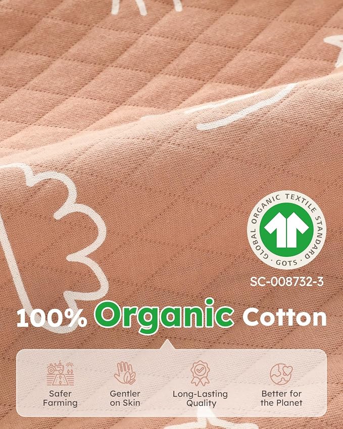 Yoofoss Baby Pajamas Organic Cotton Baby Sleepers - Image 2
