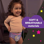 Pull-Ups Girls' Nighttime Potty Training Pants, Training Underwear, 60 Ct - Image 8