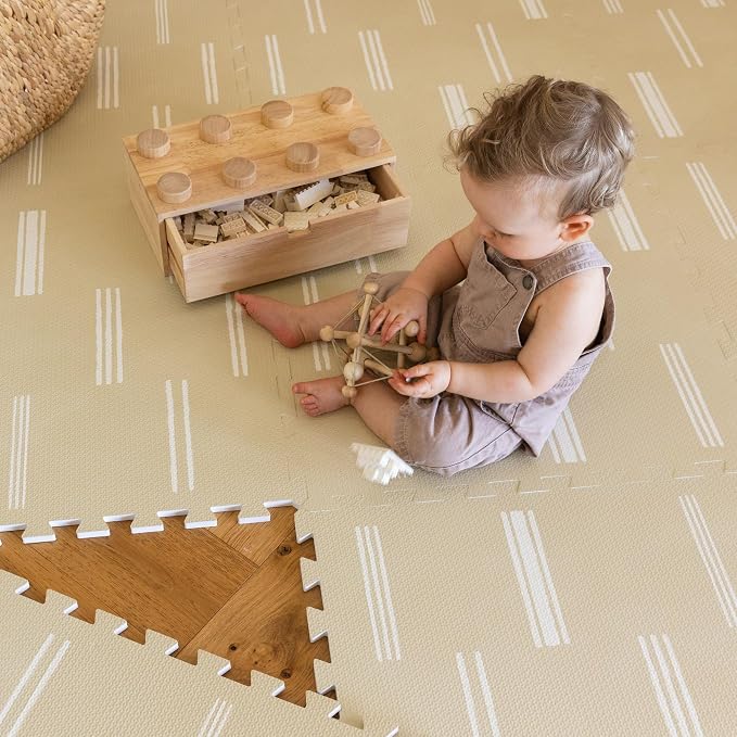 Lillefolk Foam Baby Play Mat – Interlocking Tiles by LillefolkKids