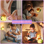 Silicone Night Light for Kids – Rechargeable Tap Control Lamp - Image 7