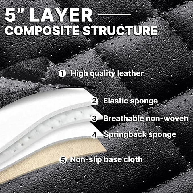 Universal Leather Seat Covers for Cars - Image 6