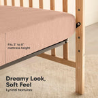 KeaBabies 2-Pack Muslin Crib Sheets - Image 6