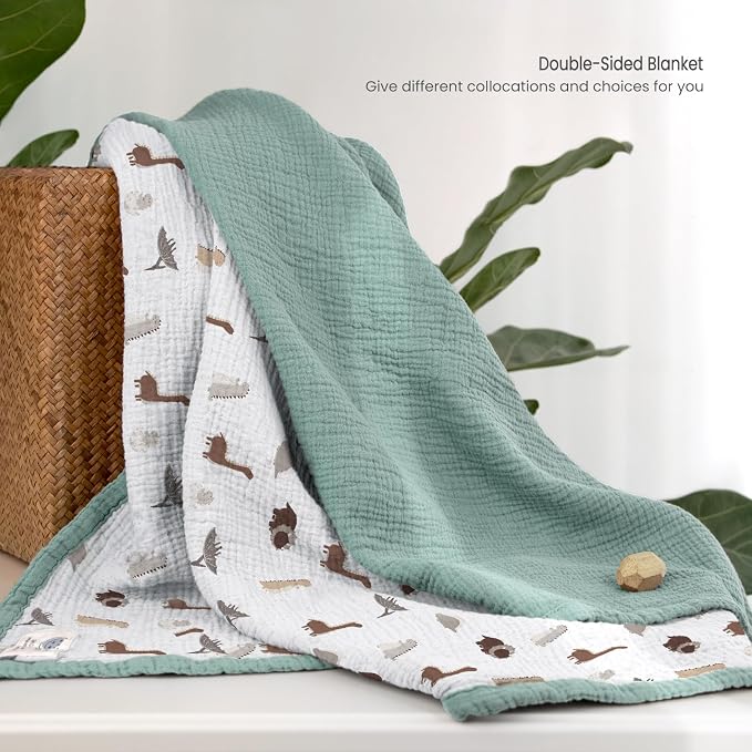 lulumoon Muslin Baby Blanket - Image 3