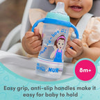 NUK Learner Cup, Ms. Rachel, 10 oz, 8+ Months, 2 Pack – Soft Spout, Easy-Grip - Image 3