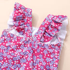 Happy Town One-Piece Infant Toddler Baby Girl Summer Swimsuit Watermelon - Image 4