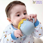 Honey Jar Pot 3-in-1 Silicone Training Cup 8.5oz, Baby Sippy Cup - Image 4