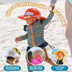 SwimZip Wide Brim Sun Hat | UPF 50+ Protection - Image 6