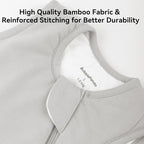 BubblePanda Rayon Made from Bamboo Sleep Sack 2t-3t 0.5 Tog Soft Lightweight - Image 5