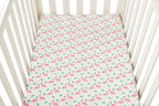 Pack n Play Sheet Stretchy Fitted Portable Mini Crib Sheets Set 3 Pack - Image 4
