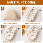 Baby Lounger, Foldable Infant Nest Pillow - Image 3