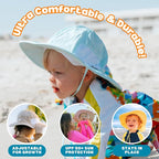 SwimZip Wide Brim Sun Hat | UPF 50+ Protection - Image 6