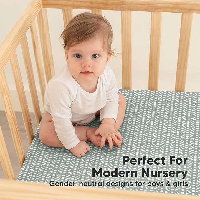 KeaBabies 2-Pack Muslin Crib Sheets - Image 9