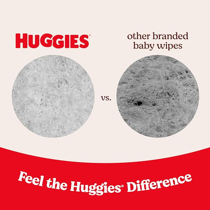 Huggies Skin Essentials Baby Wipes, Hypoallergenic, 99% Water, 15 Flip Top Packs - Image 6
