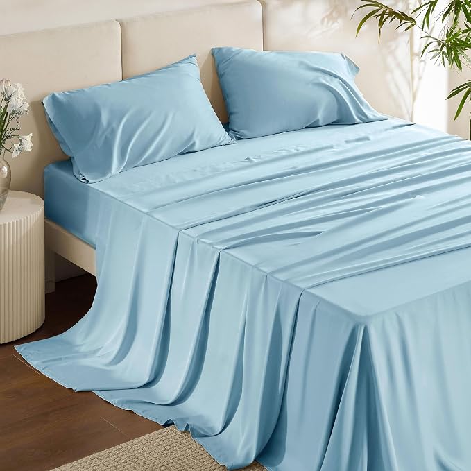 Bedsure King Size Sheets Set, Cooling Sheets by BEDSURE