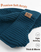 Baby Beanie Fleece Lined Toddler Winter Hat - Image 2