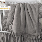 Brandream Crib Bedding Set 3 Pieces Ultra Soft 100% Cotton Bohemian Neutral - Image 3