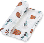 LollyBanks Swaddle Blanket, 100% Cotton Muslin Swaddle Blankets by LollyBanks