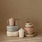 mushie Trainer Sippy Cup | Made in Denmark | Leak Resistant Twist-Off Lid & - Image 6